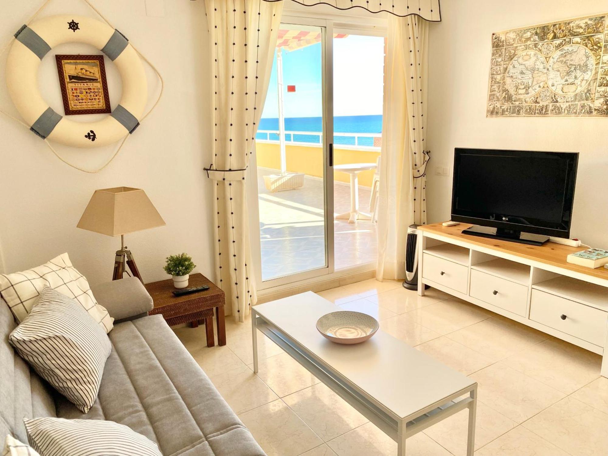 Апартаменти Atico Frontal Con Vistas Al Mar - 1ª Linea Acapulco I Оропеса-дель-Мар Екстер'єр фото